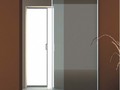 Стеклянная раздвижная дверь (220 х 100 см)